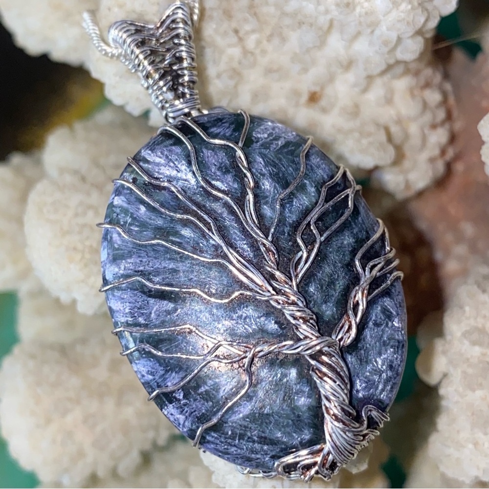Sale * Ocean Jasper Wire Wrapped Handcrafted pendant